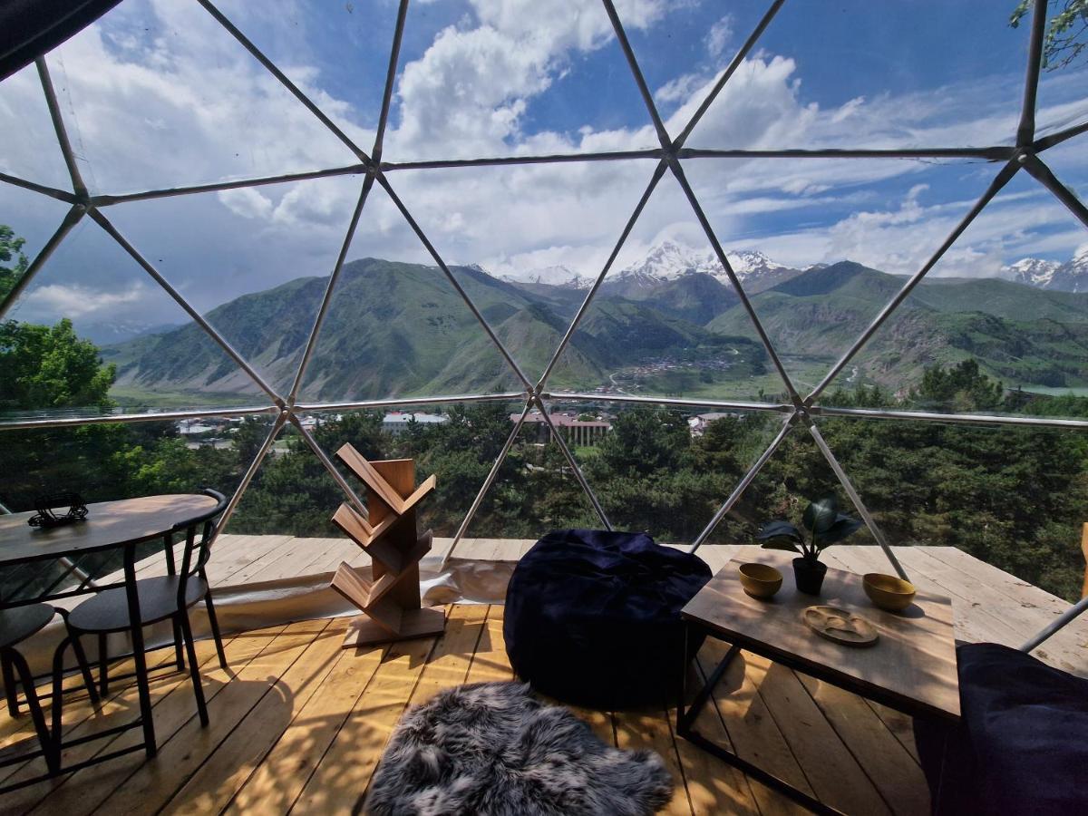 Elia Glamping Otel Kazbegi Dış mekan fotoğraf