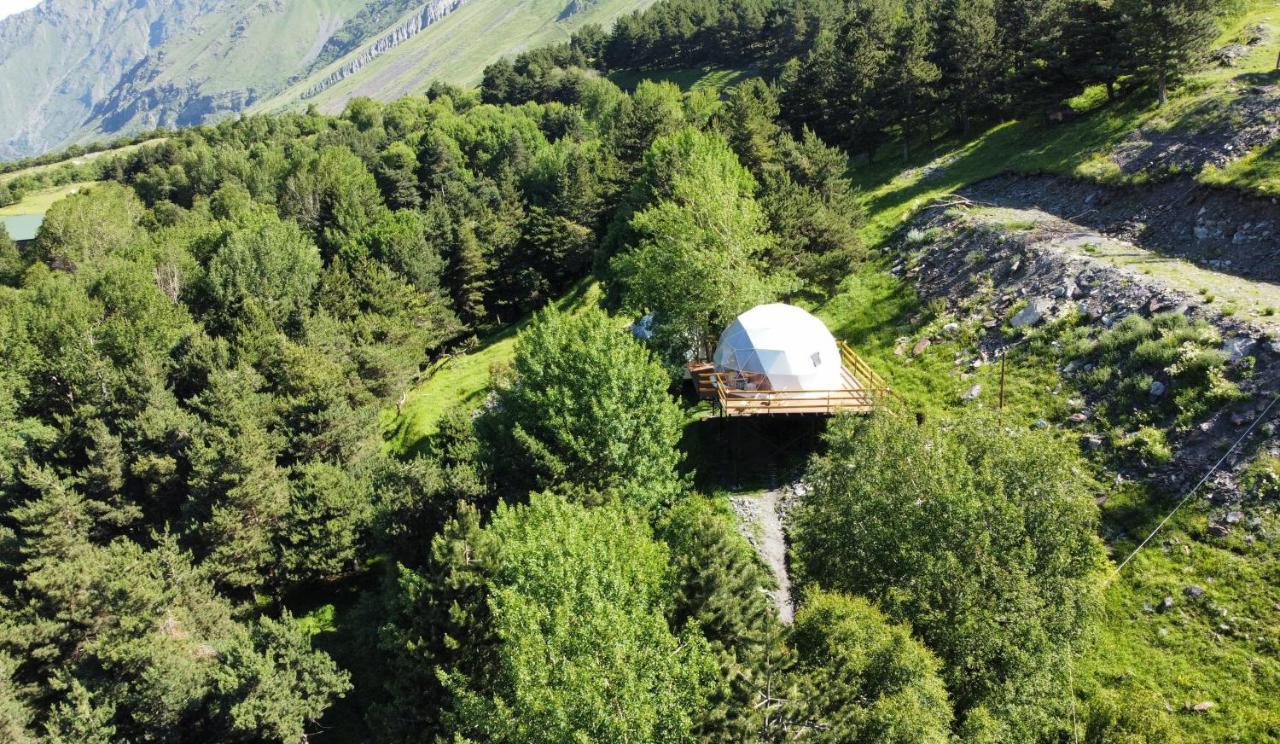 Elia Glamping Otel Kazbegi Dış mekan fotoğraf