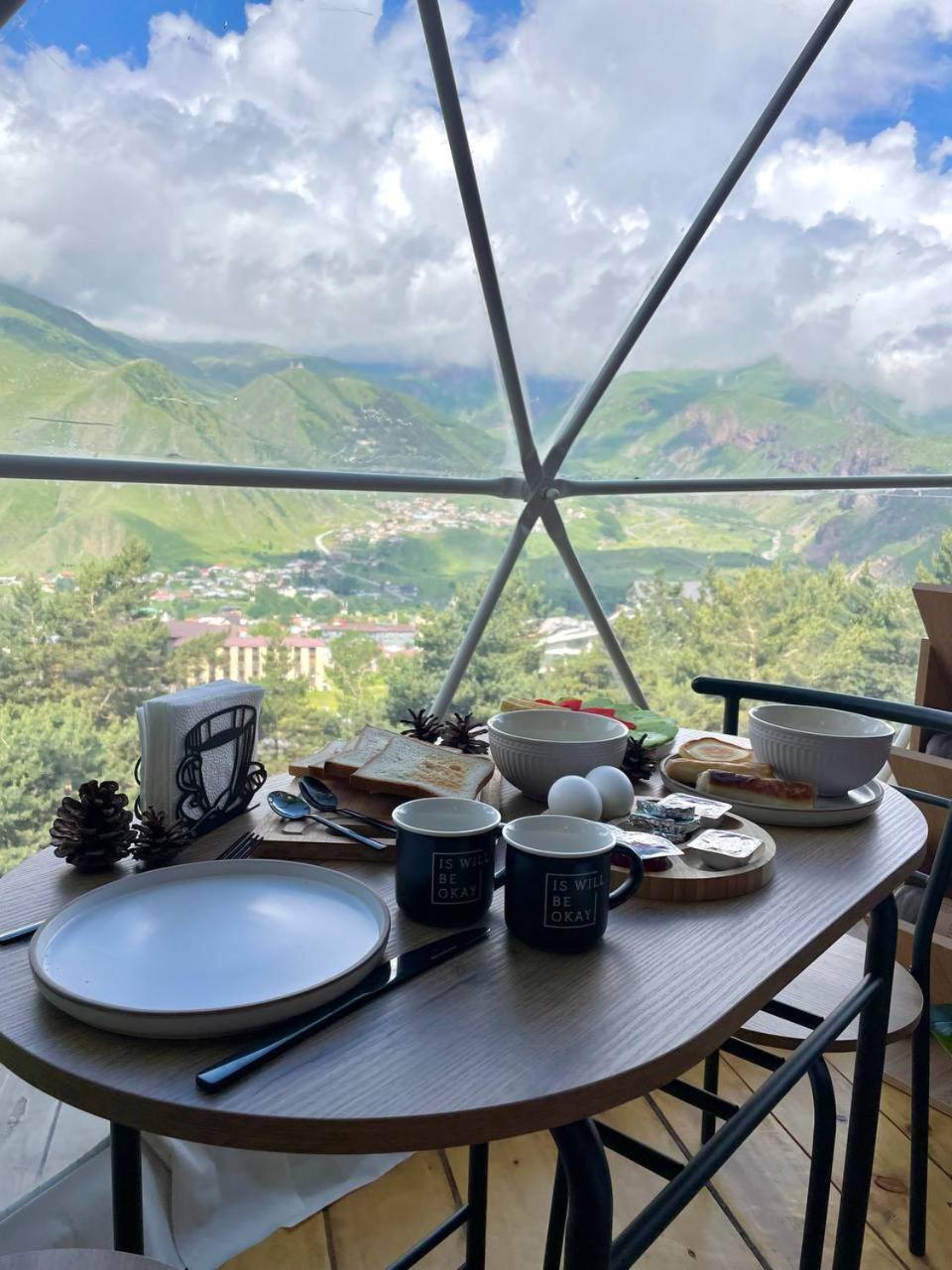 Elia Glamping Otel Kazbegi Dış mekan fotoğraf