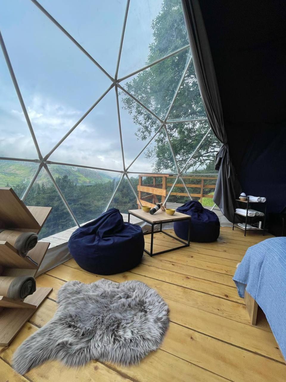 Elia Glamping Otel Kazbegi Dış mekan fotoğraf
