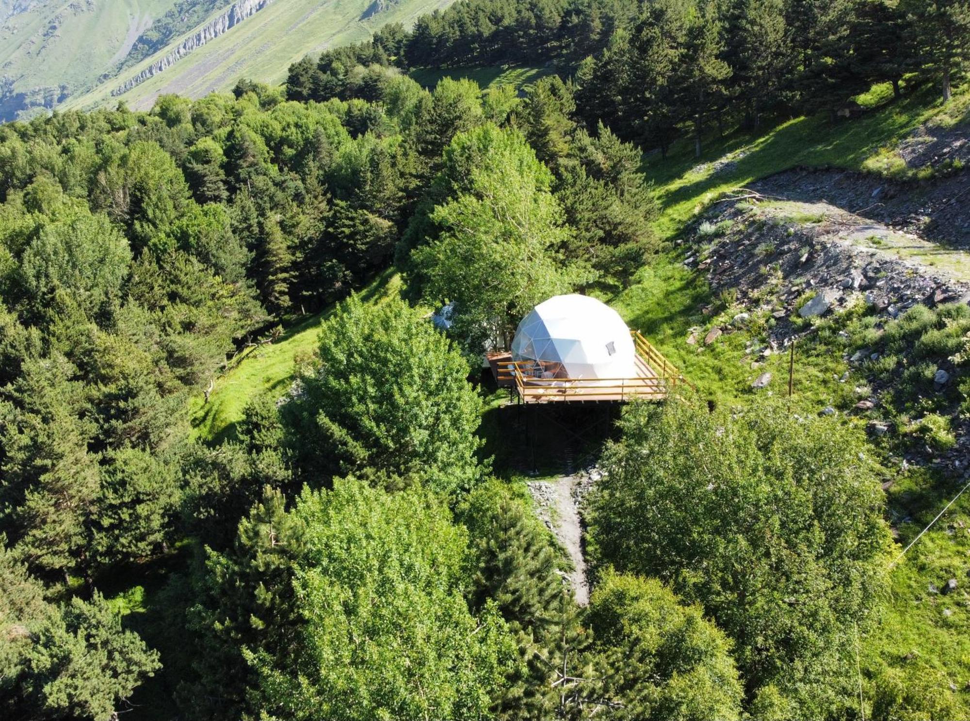 Elia Glamping Otel Kazbegi Dış mekan fotoğraf