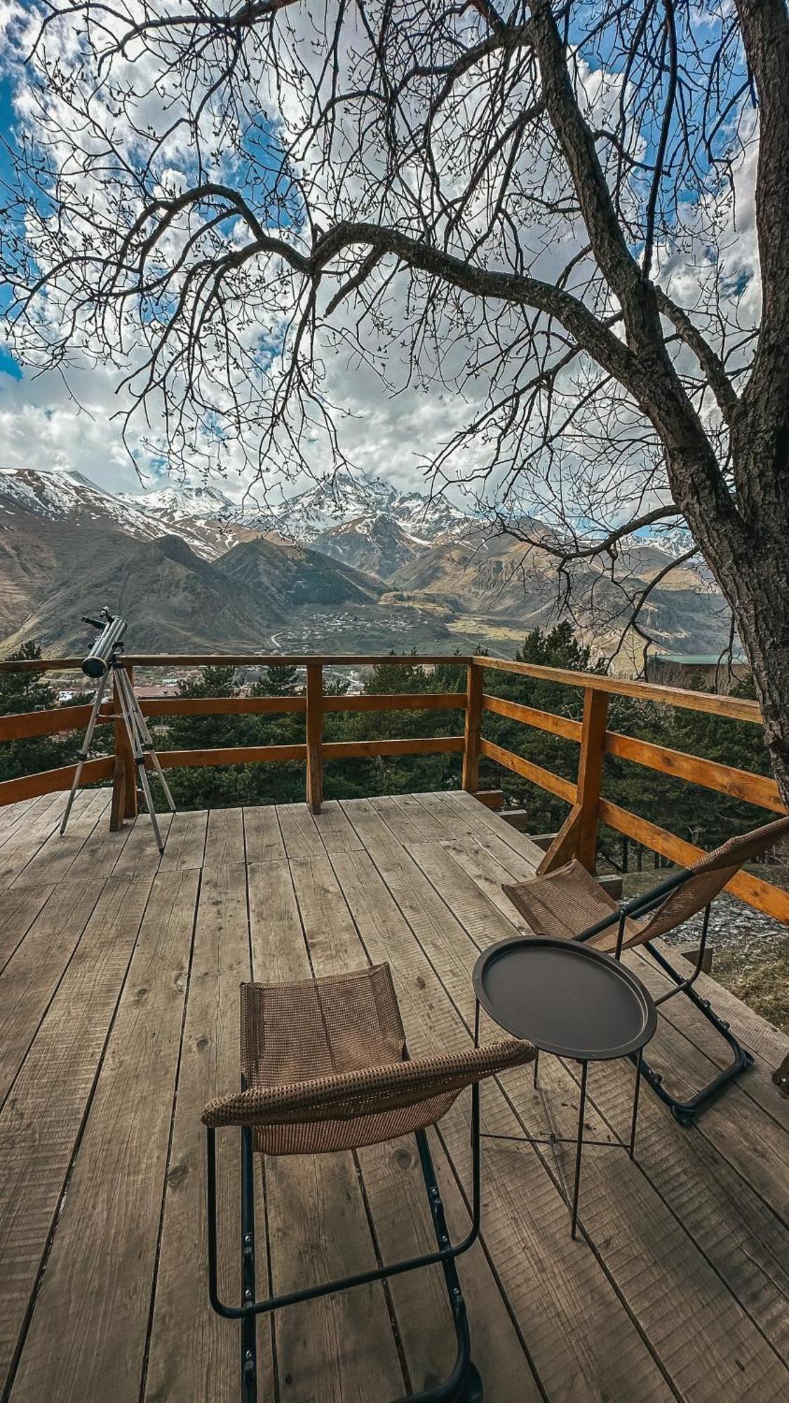 Elia Glamping Otel Kazbegi Dış mekan fotoğraf