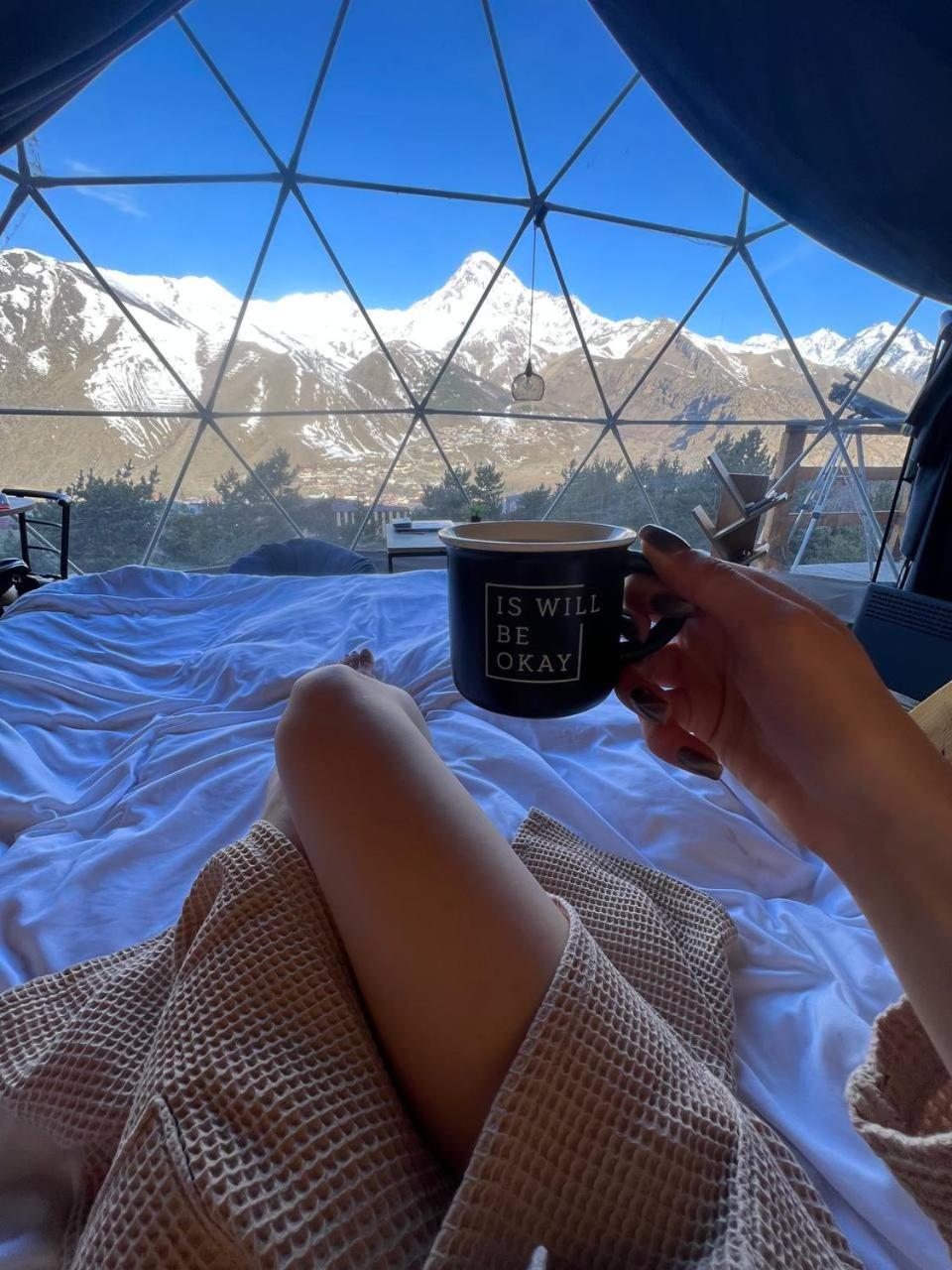 Elia Glamping Otel Kazbegi Dış mekan fotoğraf