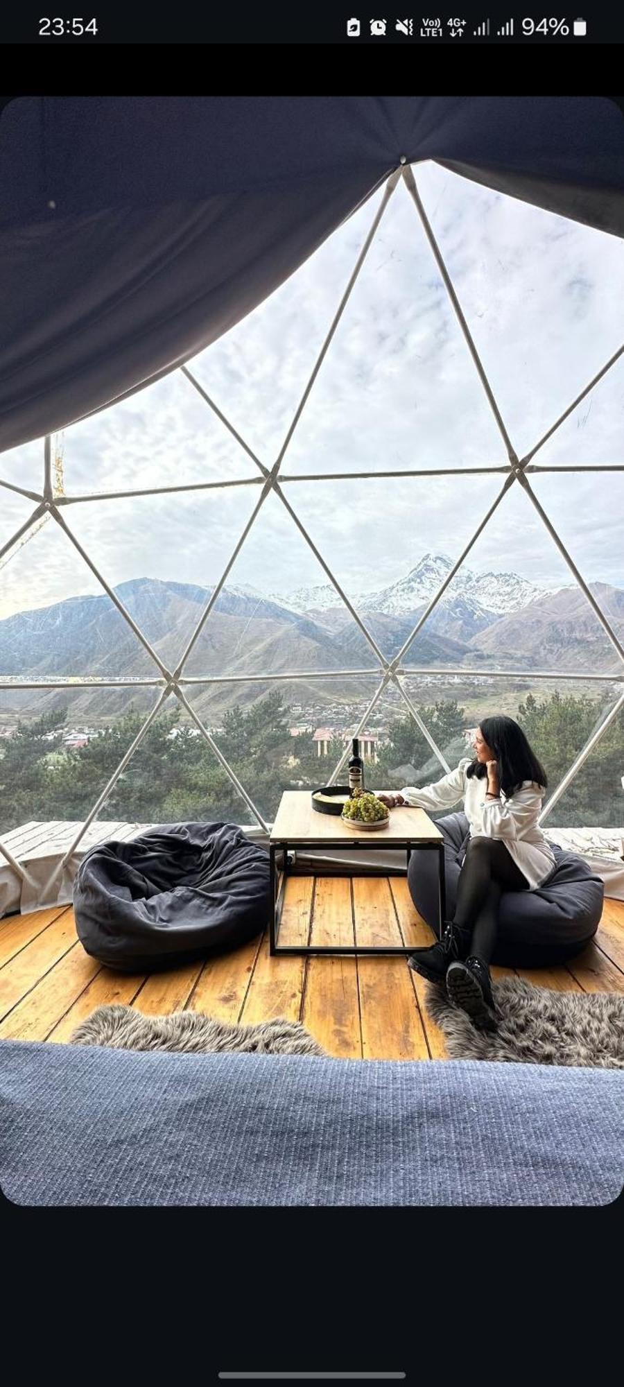 Elia Glamping Otel Kazbegi Dış mekan fotoğraf