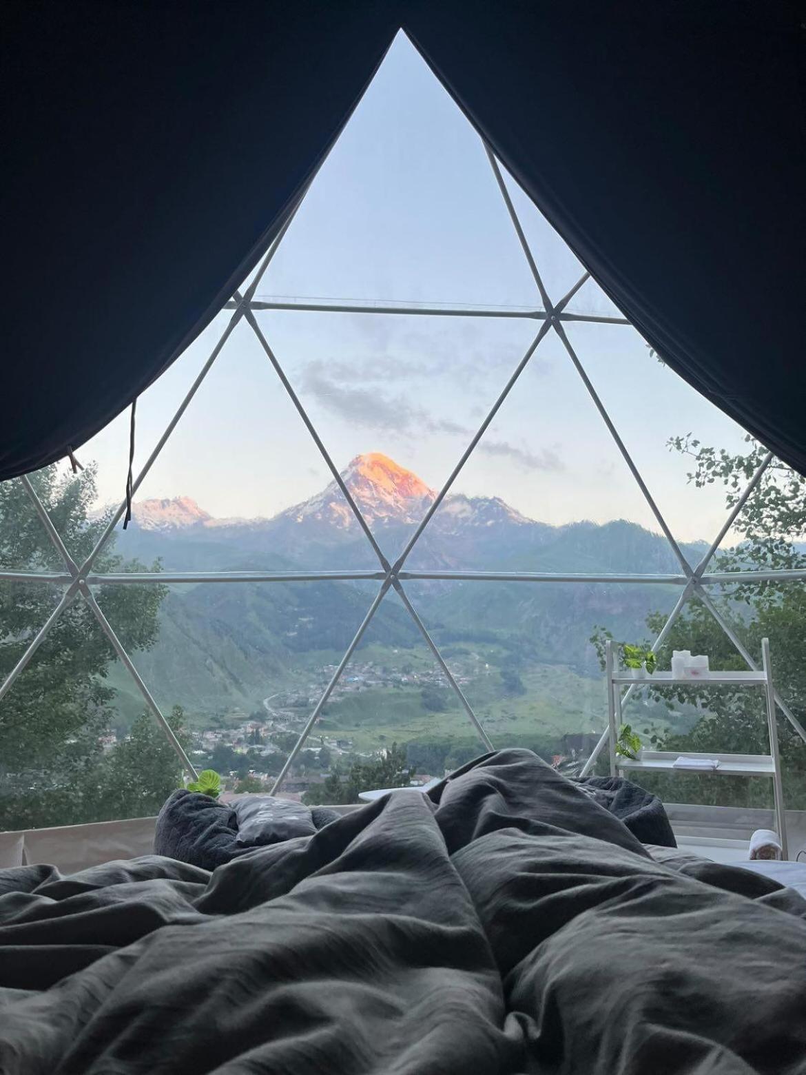 Elia Glamping Otel Kazbegi Dış mekan fotoğraf