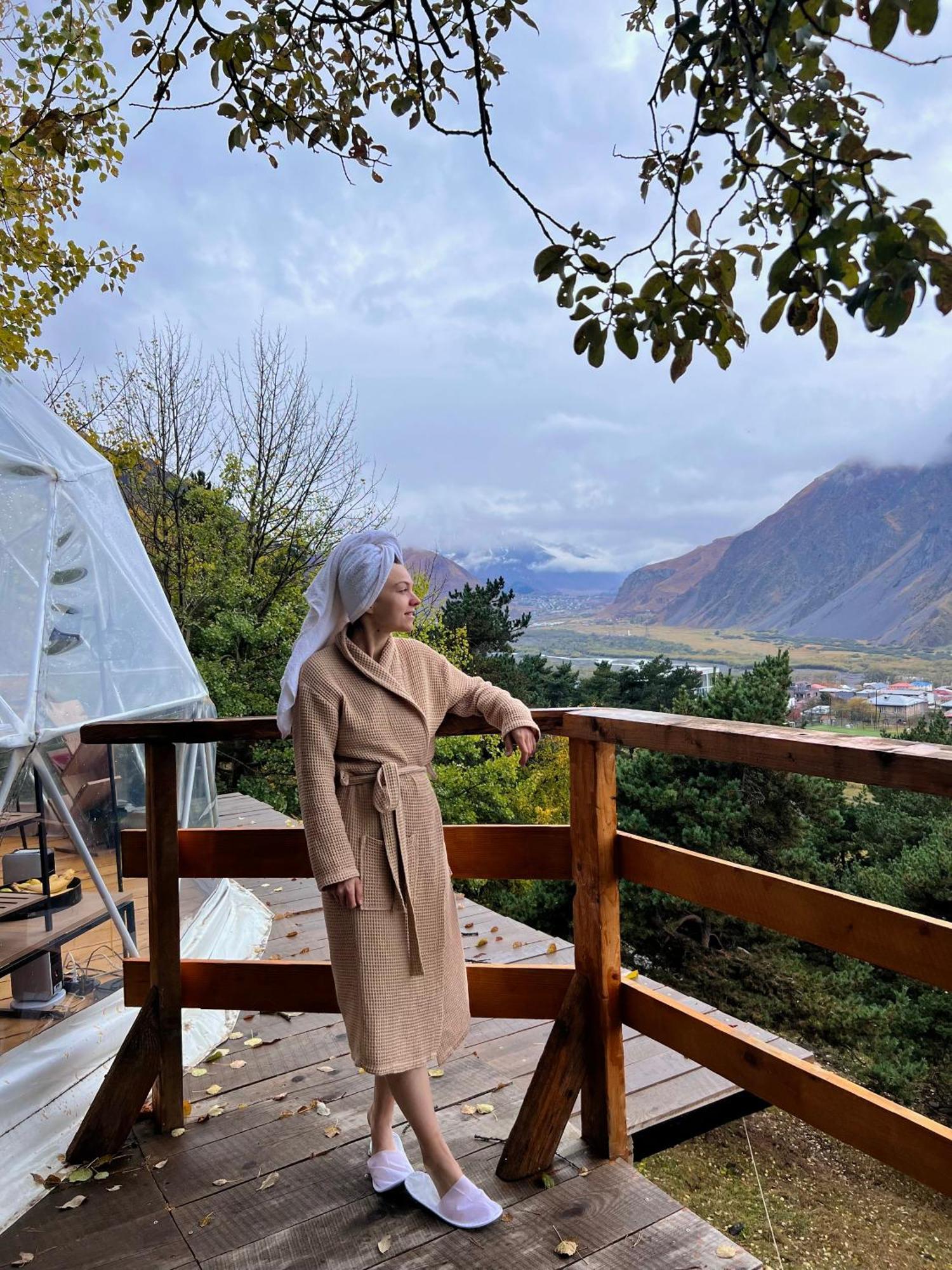 Elia Glamping Otel Kazbegi Dış mekan fotoğraf