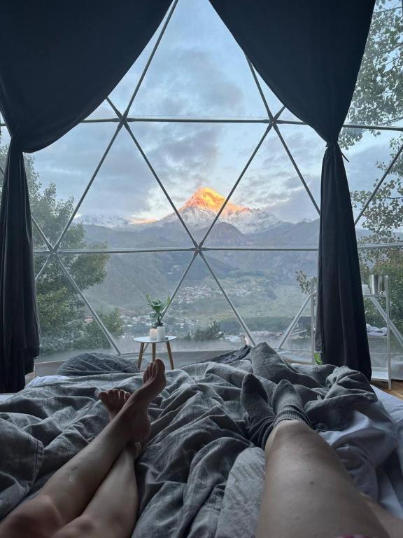 Elia Glamping Otel Kazbegi Dış mekan fotoğraf